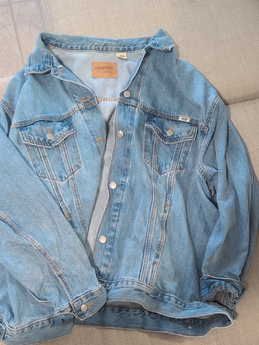 Levi's Light Blue Denim Jean Jacket